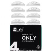 НАБОР СИЛИКОНОВЫХ БИГУДЕЙ ДЛЯ ЗАВИВКИ НАТУРАЛЬНЫХ РЕСНИЦ InLei “ONLY” 4 pairs MIX Pack (S,M,L,XL)