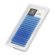 Цветные ресницы BARBARA (лазурные) МИКС