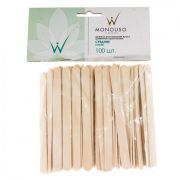 Шпатели деревянные одноразовые «средние» Italwax №100шт 1,0х11,4 см