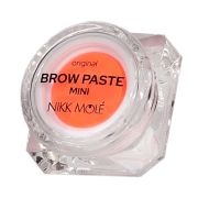 Паста для бровей Brow Paste MINI (10 г) НЕОН Оранжевая Апельсин Nikk Mole