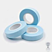 Лента липкая (скотч), бумажная, голубая перфорированная, 9М