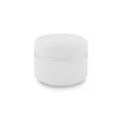 Баночка пластмассовая белая для косметических средств, 50 мл