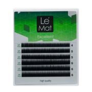 Ресницы черные Le Maitre «Excellent» 6 линий MIX