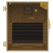 Ресницы Dark chocolate Le Maitre «Bronze» 6 линий MIX