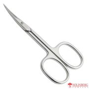 Ножницы маникюрные Solinberg 081, заусеничные, серебристые, лезвия 2,3 см
