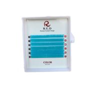 Ресницы NEON BLUE mini mix 6 линий D 0.10 8-13