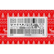 Пластина для стемпинга Go! Stamp 264 Christmas Uniform