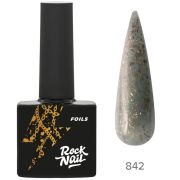 Гель-лак RockNail Foils 842 Na Mne Cash