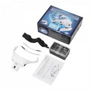 Очки-лупа с подсветкой (5 линз)