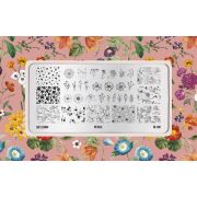 Пластина для стемпинга Go! Stamp 148 Petals