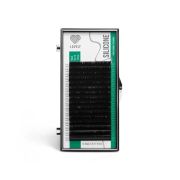 Ресницы чёрные Lovely серия «Silicone» - 16 линий - MIX