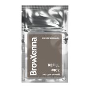 Хна для бровей BrowXenna Шатен в саше №102 Холодный кофе, 6 гр