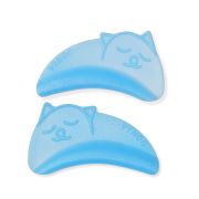 Котики - Валики для ламинирования нижних ресниц, Голубые, одна пара