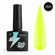 Гель-лак RockNail Summer Beat 444 Crazy Lemon, 10 мл