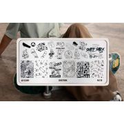 Пластина для стемпинга Go! Stamp 315 Skatepark