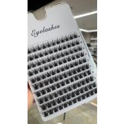 Накладные ресницы R1 микс 11-14мм, W-образные, 10 линий