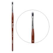 Кисть Roubloff синтетика микс/ градиент 5/ ручка фигурная бордовая DMG3R
