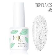 MIOnails Топ Flakes # 5 - 15 мл