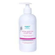 DOMIX DGP Крем для рук и ногтей с кератином, маслом чайного дерева и коллоидным серебром, 500 мл