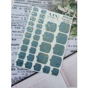 Плёнки для педикюра Wraps stickers SF-106 (комбинированные с фольгой) MIW NAILS