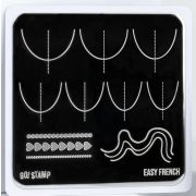 Пластина для стемпинга Go! Stamp MINI Easy French