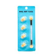 Аэропуффинг для дизайна со сменными спонжами с узким гнездом (d=0,9), цвет в ассортименте