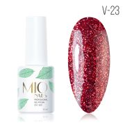 MIOnails Гель-лак V-23. Огненный рубин