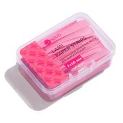 Novel Lami Strips - Бумажные ленты розовые для фиксации ресниц 7*50 мм 1000 шт