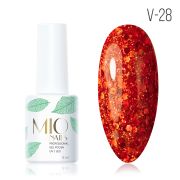 MIOnails Гель-лак. V-28. Горящее солнце, 8 мл