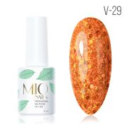 MIOnails Гель-лак. V-29. Искры огня, 8 мл