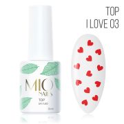 MIOnails Топ «I Love» № 3, 8 мл
