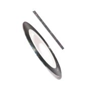 Дизайн для ногтей - Ленты голографические (Черный голография)