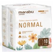 Ультратонкие прокладки Marabu Botanica Нормал, 240 мм, 10 шт
